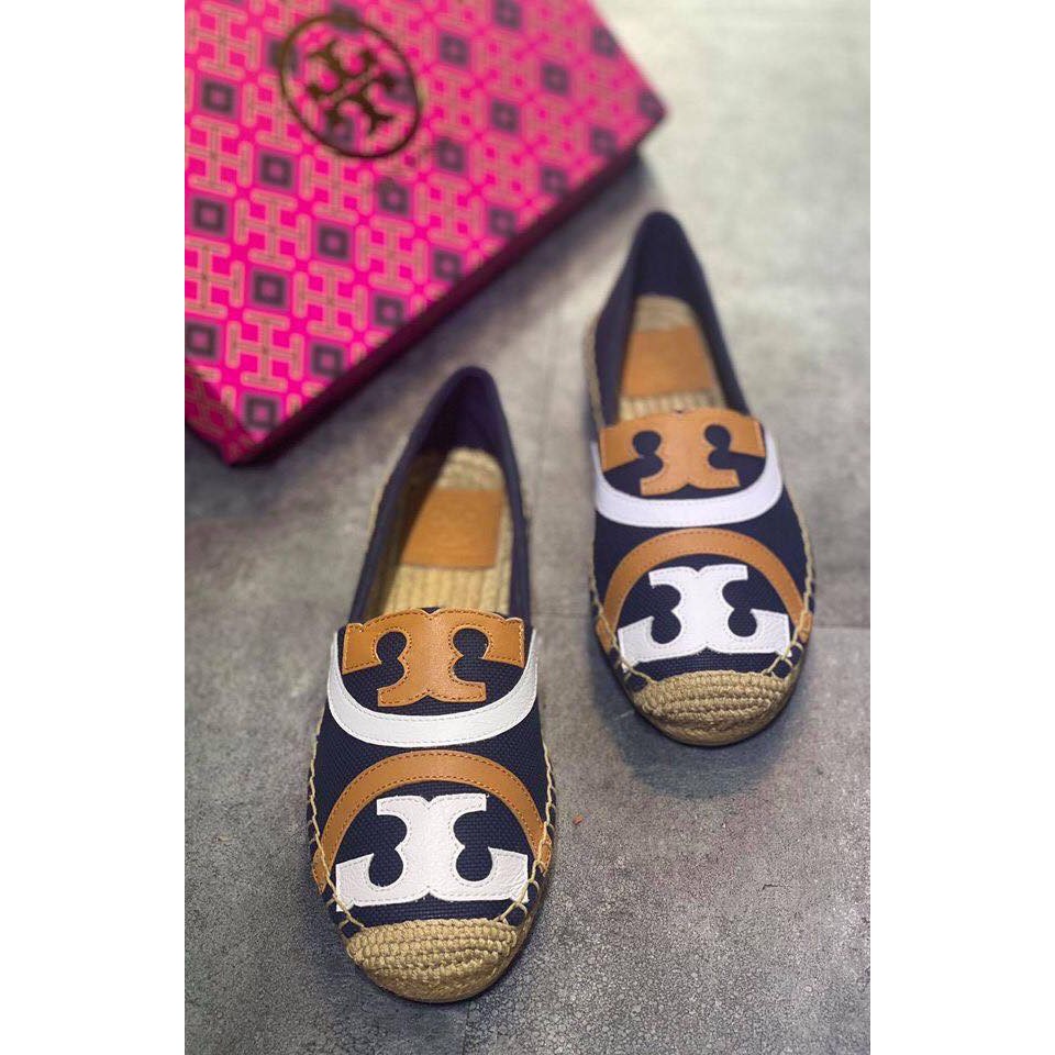 GIÀY SLIP ON TORY BURCH POPPY CANVAS ESPADRILLE AND ESPADRILLES MULES | BigBuy360 - bigbuy360.vn