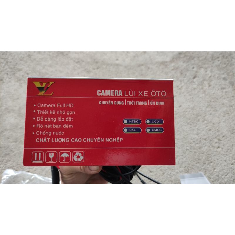 Camera lùi AHD tích hợp màn Android