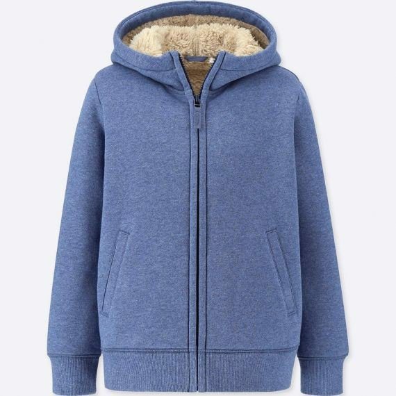 Áo nỉ lót lông cừu #Uniqlo Kids Nhật Bản