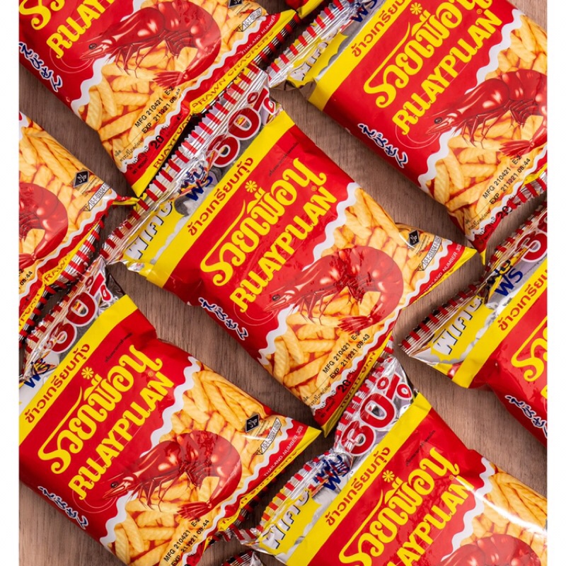 Snack Tôm Thái Vị Truyền Thống- Bimbim Tôm Combo 12goi Ship Hoả Tốc