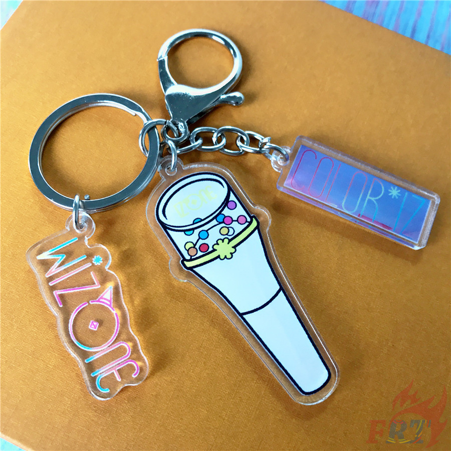 1 Móc Khóa Gắn Hình Nhân Vật Izone: Album Colorxiz