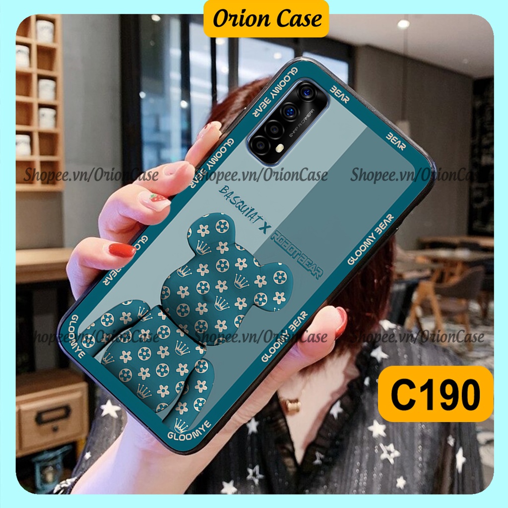 Ốp lưng Realme 7 / 7 Pro in hình bearbrick 3D thời trang, cá tính. ốp chống sốc, bền đẹp