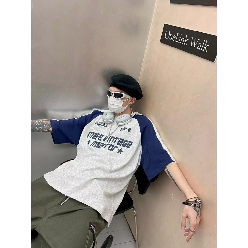 Áo Thun Ngắn Tay Form Rộng Phong Cách Năng Động Trẻ Trung Thời Trang Dành Cho Nam