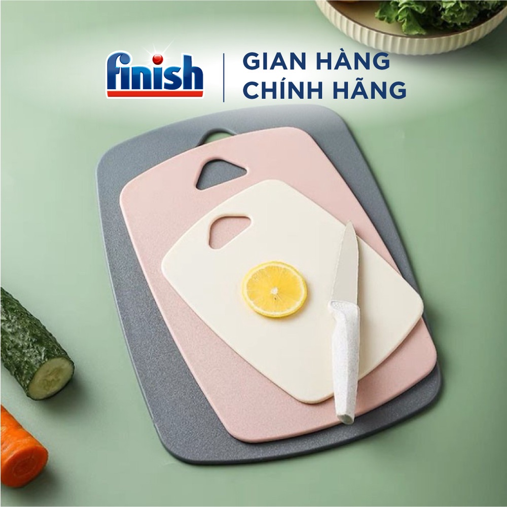 Bộ 3 thớt nhựa Finish kháng khuẩn
