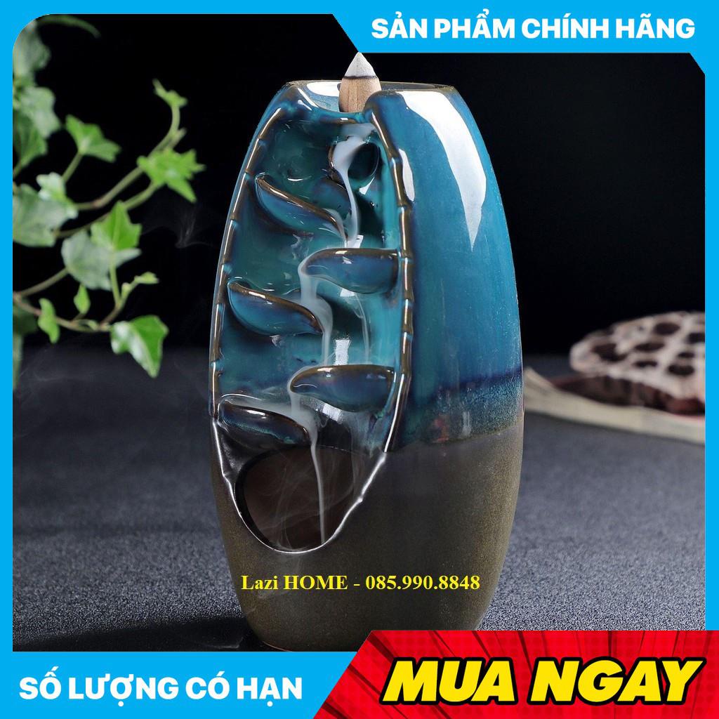Thác khói trầm hương, thác trầm hương Thiên Tầm Tháp - Chất liệu gốm sứ cao cấp