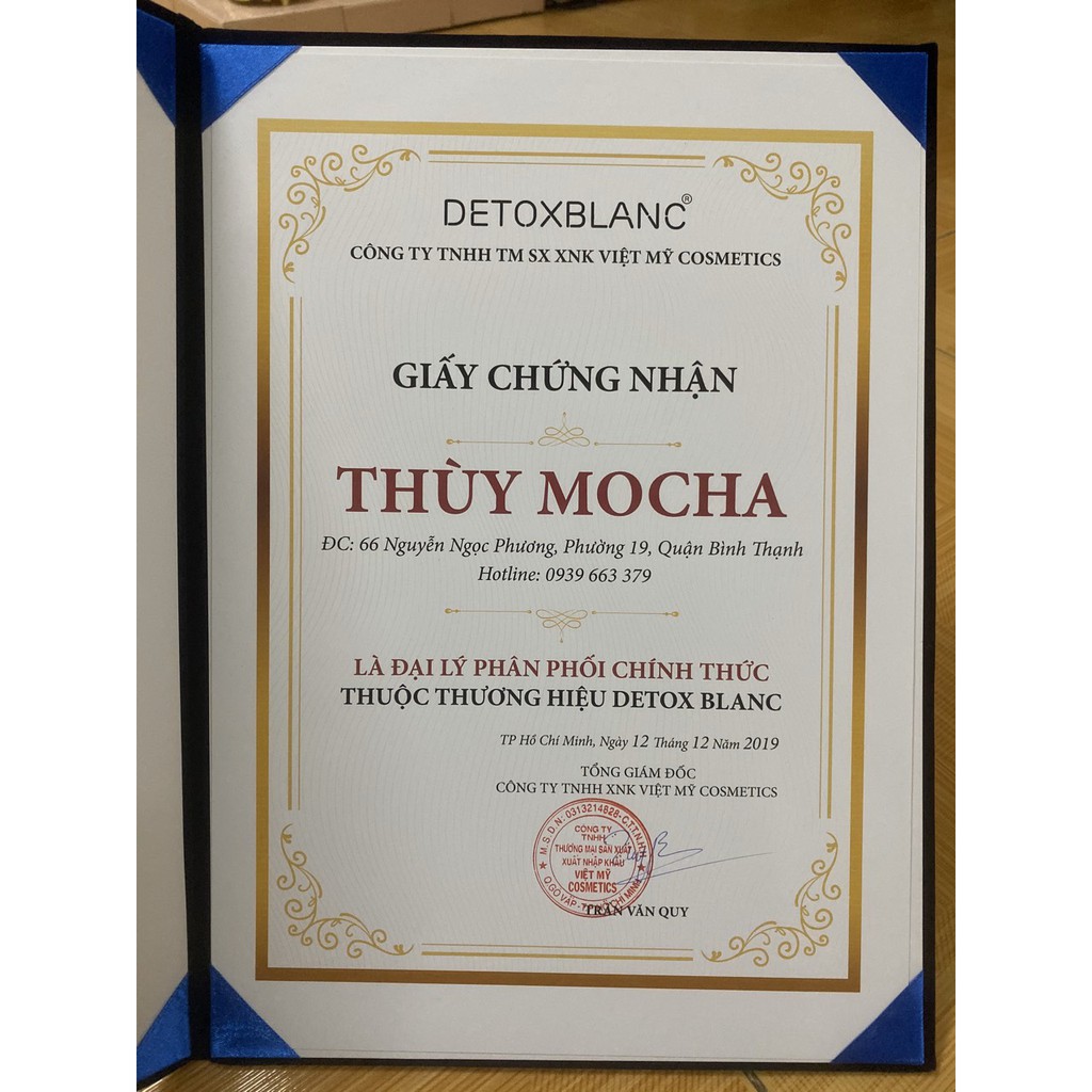 TINH CHẤT NƯỚC THÁNH DETOX BLANC
