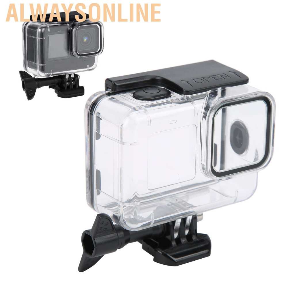 Alwaysonline Camera Waterproof Diving Case Underwater 40M Depth Housing Shell for GoPro hero9 Black