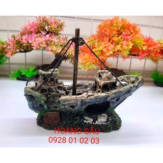 Mô hình Thuyền Buồm - trang trí hồ cá