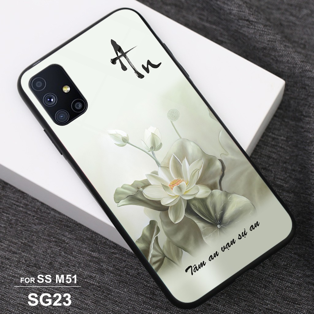 ỐP lưng kính 3D SAMSUNG M51, ỐP điện thoại thế hệ mới siêu sang Son Store
