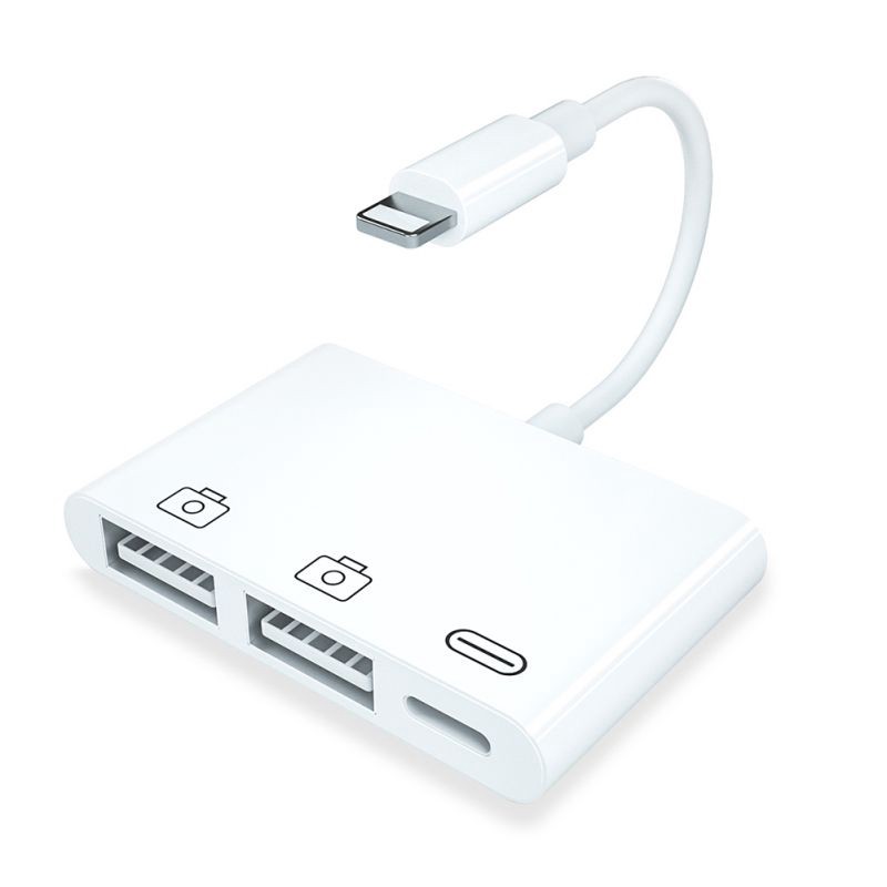 Cáp Chuyển Đổi USB 3.0 Apple OTG Sang USB Cho iphone 8 / ipad