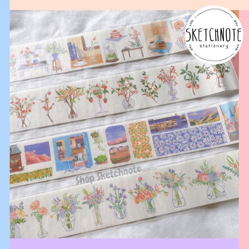 Sticker dây hoa ST097