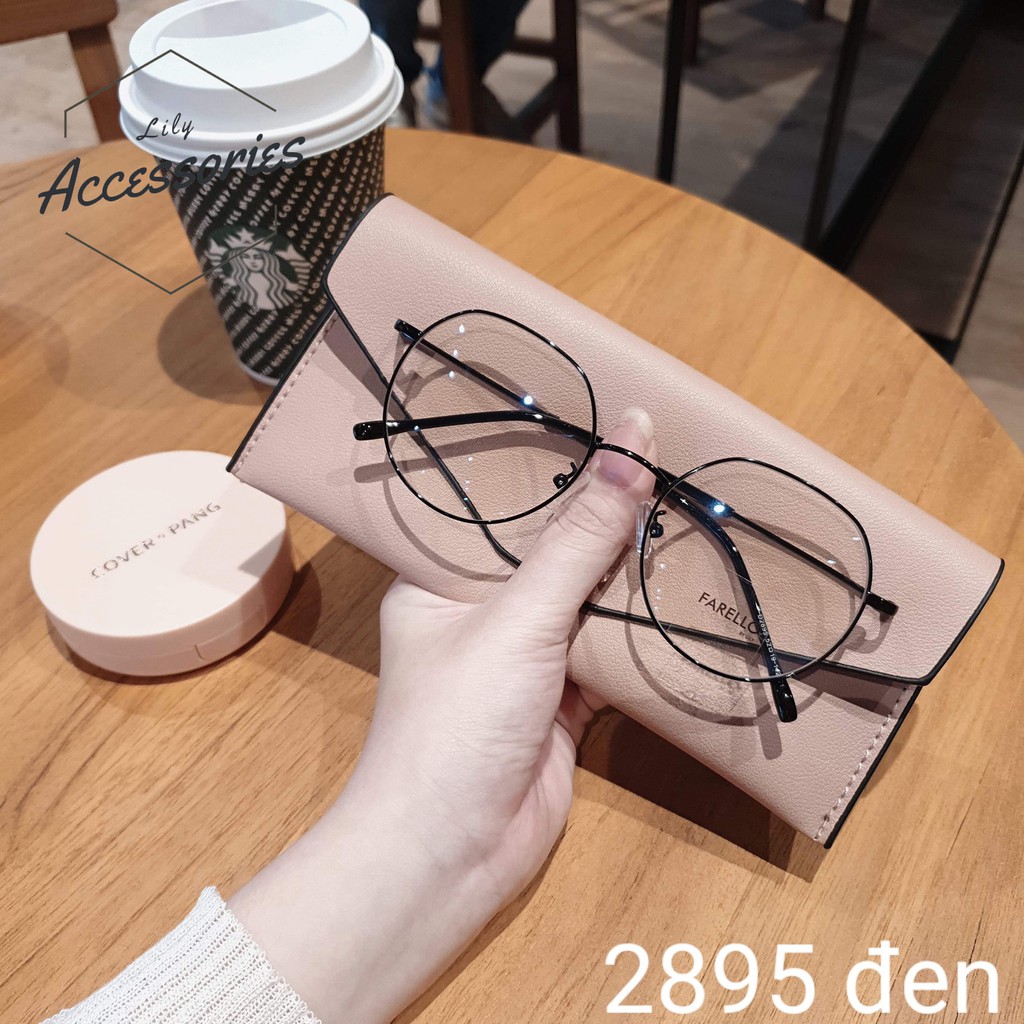 Gọng kính cận thời trang [Cắt kính mắt cận-loạn] Gọng kim loại 2895 | BigBuy360 - bigbuy360.vn
