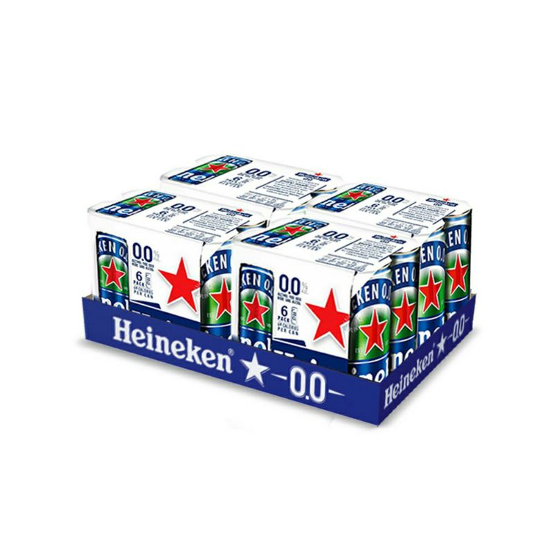 Bia Heineken 0.0 không độ cồn 24lon/ thùng - 330ml/lon