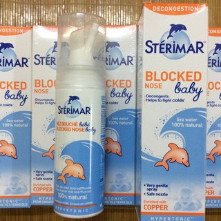 [Sỉ_lẻ] Xịt muối biển Sterimar kháng viêm CHÍNH HÃNG PHÁP