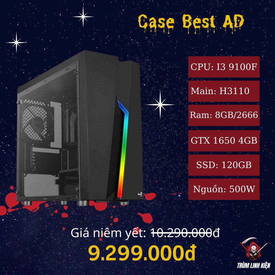 Case chiến game. Best AD