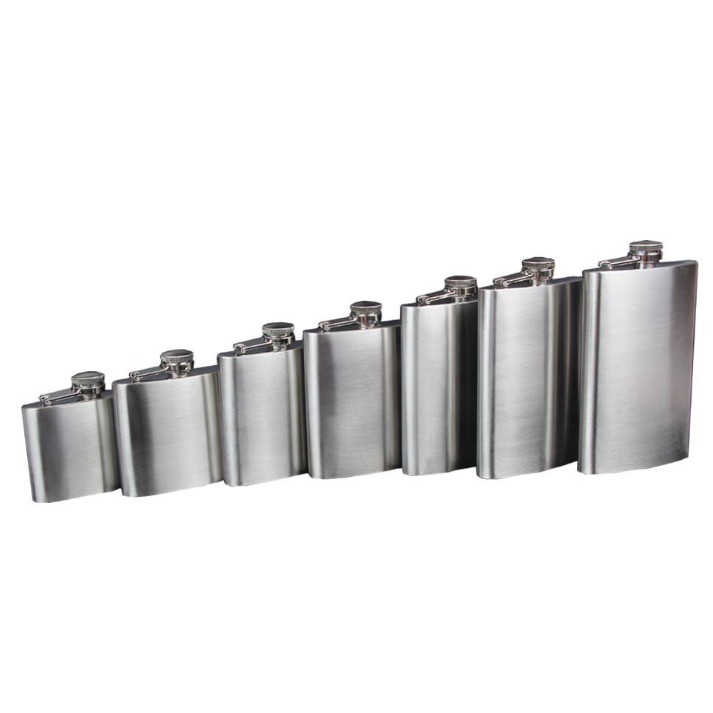 Bình đựng Rượu Hip Flask Inox - Nhiều thể tích | BigBuy360 - bigbuy360.vn