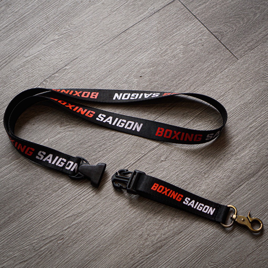 Dây đeo móc khóa Boxing Saigon lanyard