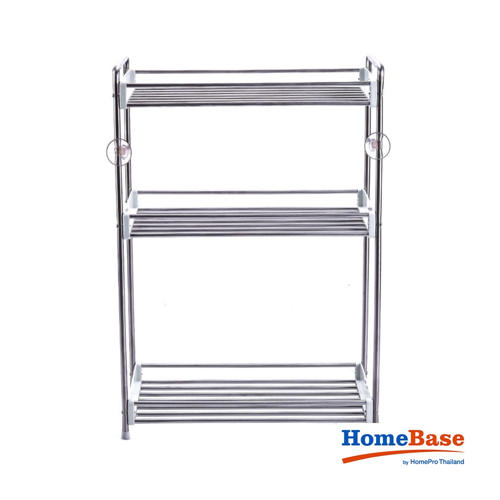 HomeBase KECH Kệ 3 tầng HBS-03W Thái Lan W17.3xD15.6xH59cm