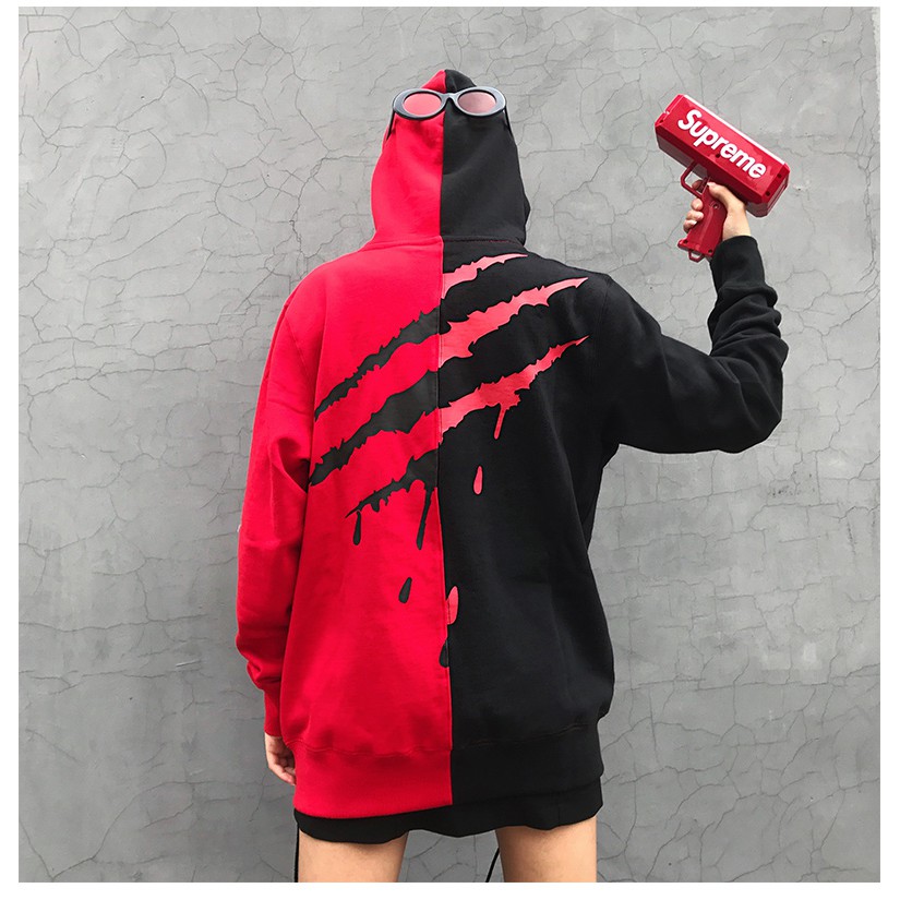 Áo hoodie nam nữ 4YOUNG phối 2 màu ấn tương | BigBuy360 - bigbuy360.vn