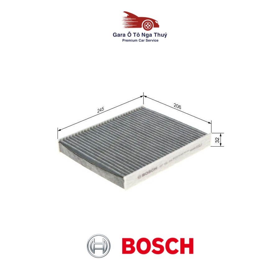 LỌC GIÓ ĐIỀU HOÀ THAN HOẠT TÍNH BOSCH  DÙNG CHO VINFAST LUX A, BMW 5 & 7 SERIES