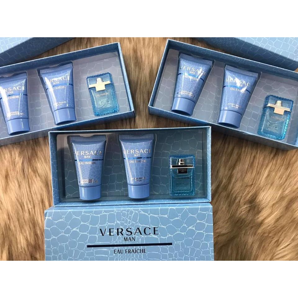 Gift set nước hoa nam Versace Man Eau Fraiche for men 5ml | Thế Giới Skin Care