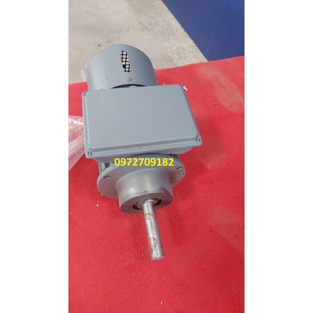 Moto chế máy phay nhôm thay dao nhanh - Moto điện lắp máy phay đố nhôm 3kw