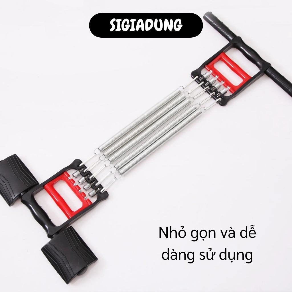 [SGD] Dây Kéo Lò Xo - Dụng Cụ Tập Gym Đa Năng Có 5 Lò Xo Kèm Bàn Đạp, Tập Cơ Ngực, Tay 9494