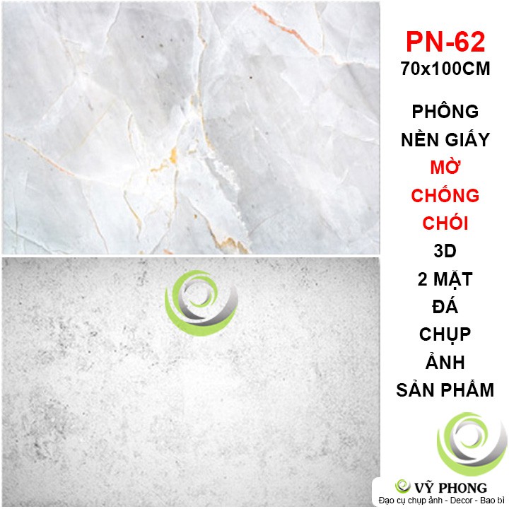 PHÔNG NỀN GIẤY 3D 70x100cm (NEW) ẢNH MỜ CHỐNG CHÓI SIZE LỚN 2 MẶT ĐÁ CHỤP HÌNH TRANG TRÍ ĐẠO CỤ CHỤP ẢNH SẢN PHẨM PN-62