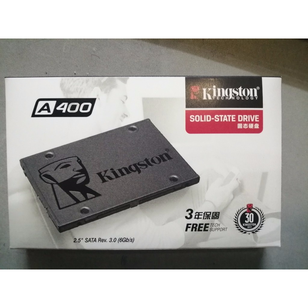 Ổ cứng SSD 120GB Kingston A400 - 2.5 inch SATAIII - Bảo Hành 3 Năm 1 đổi 1 - mới full box