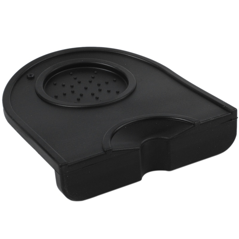 Hướng dẫn sử dụng Máy pha cà phê Espresso Latte Nghệ thuật Bút giả Giá đỡ miếng đệm silicon Mat Phụ kiện nhà bếp Màu đen