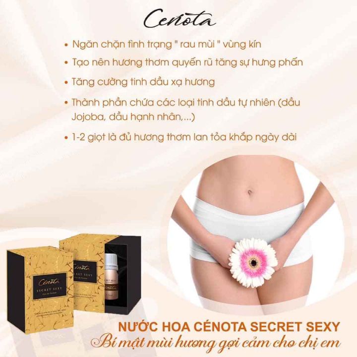 Combo 10 nước hoa vùng kín Cenota ( ưu đãi dành riêng cho khách sỉ )