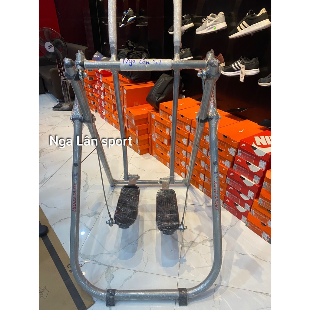 Máy chạy bộ trên không Xuki - ẢNH THẬT - Xe đạp trên không Xuki  chịu tải trọng lớn