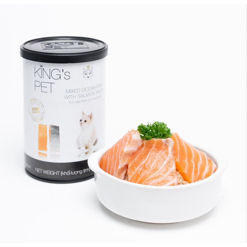 [Rẻ vô Địch][Có Sẵn]Pate Mèo King's Pet Lon 380g Bổ Sung Dinh Dưỡng