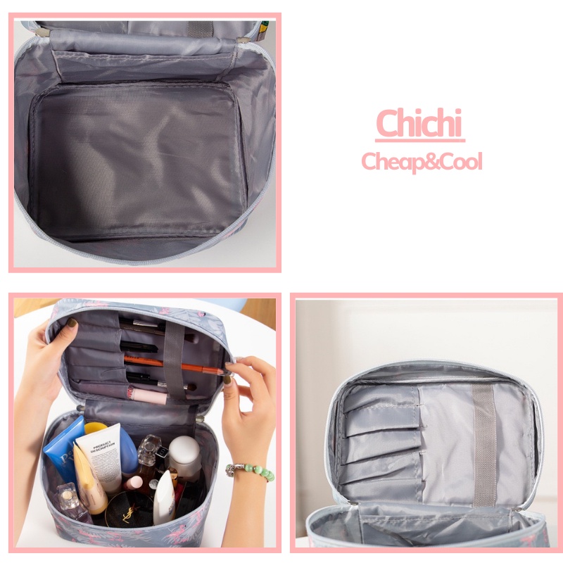 Túi đựng mỹ phẩm đồ trang điểm cá nhân du lịch cao cấp đẹp nhỏ gọn cute ChiChi TCN08