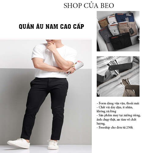 [FREESHIP] Quần âu [ZA.RA /MAN.GO] chất vải siêu xịn xò, siêu mịn, siêu mát, dáng siêu chuẩn