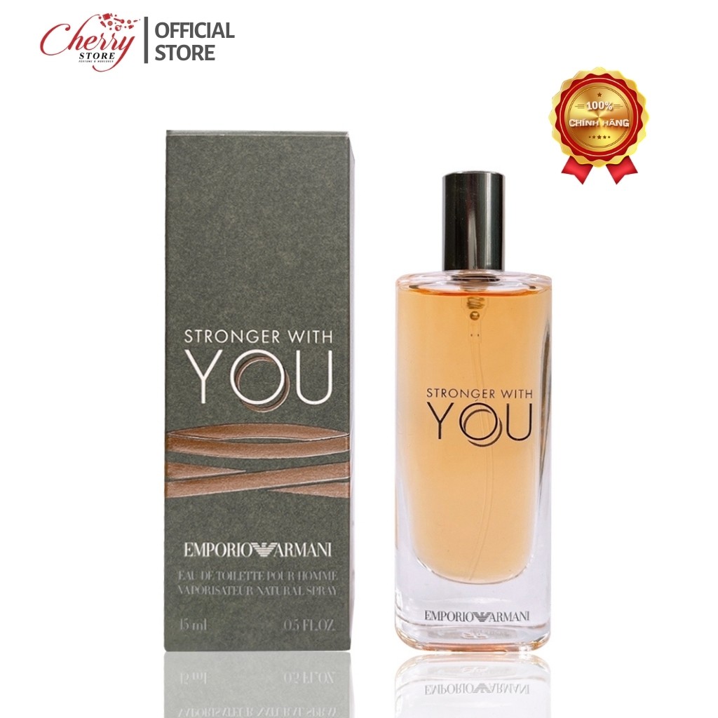 Nước hoa Emporio Armani Stronger With You 15ml Nước Hoa Nam Cao Cấp, Hương Thơm Nam Tính, Thu Hút CR