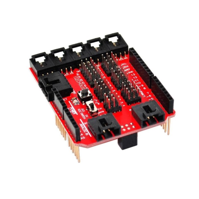 Bảng Mạch Mở Rộng Cảm Biến Kỹ Thuật Số Lego Arduino Shield V.8