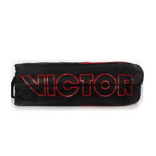 12.12 Túi thể thao Victor BR9209 CD đựng vợt cầu lông chuyên nghiệp, màu đen viền đỏ