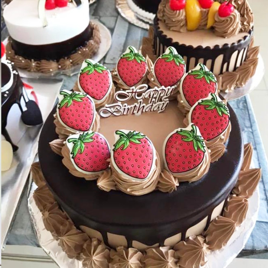 Khuôn Socola In Hình Dâu Tây CI09 - Đồng Tiến Việt Nam