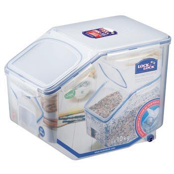 Thùng đựng gạo có bánh xe Lock&Lock 10kg HPL510