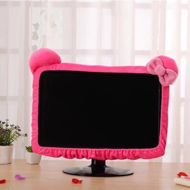 Bọc trùm laptop, vi tính, tivi HELLO KITTY