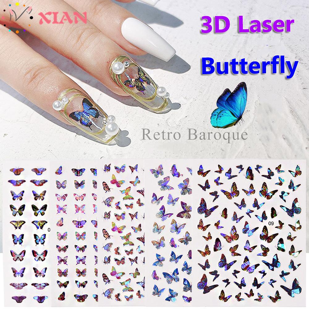 NEW (Hàng Mới Về) Nhãn Dán Trang Trí Móng Tay Diy