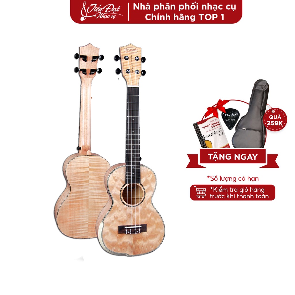 Đàn Ukulele Sqoe UK604, UK605, UK650, UK652 18 Phím 26Inch Siêu Bền, Âm Vang Trong Trẻo