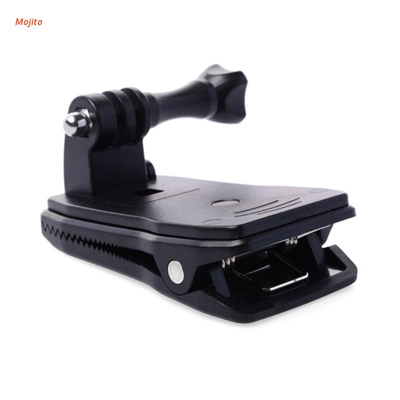 Kẹp Giữ Camera Xoay 360 Độ Gắn Ba Lô