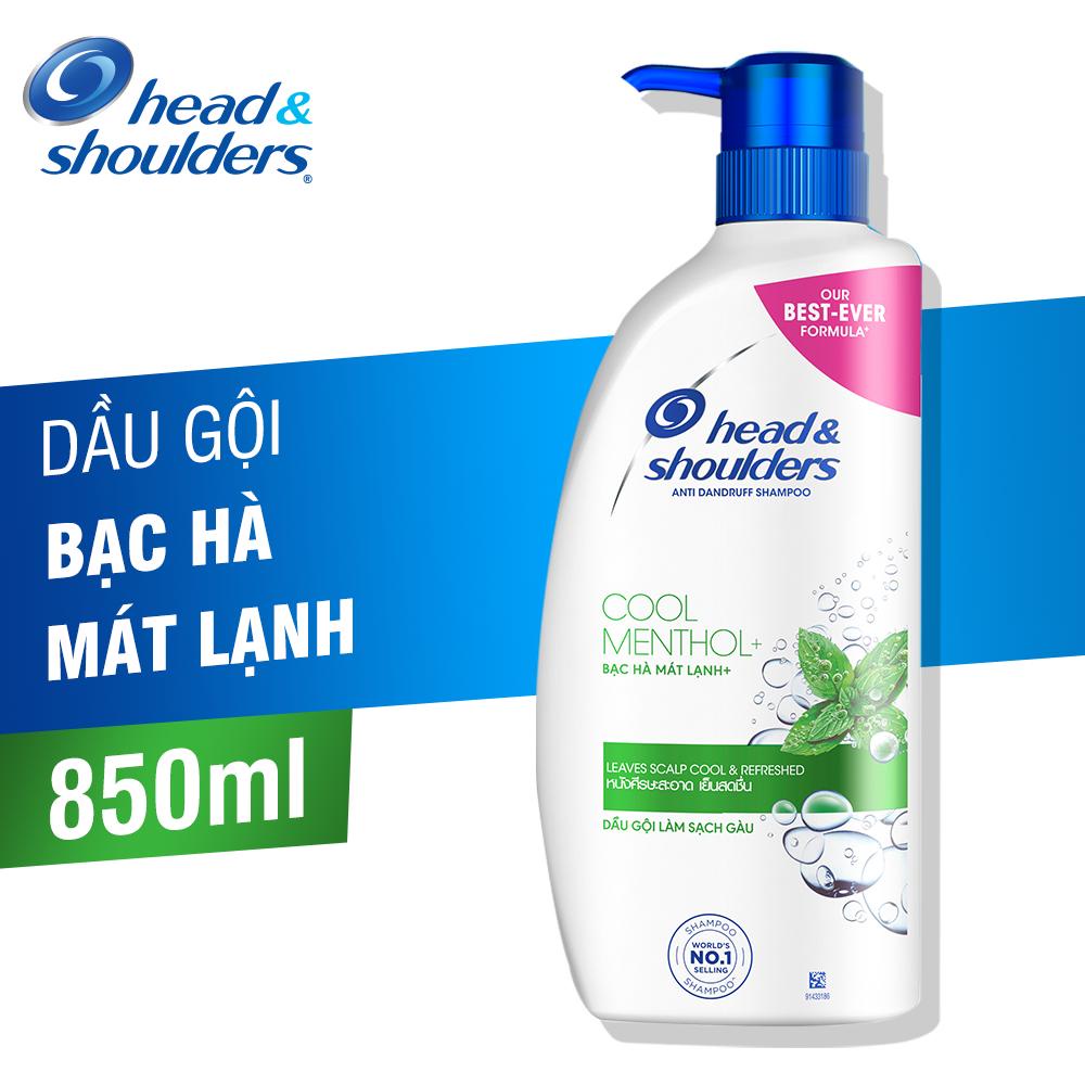 Dầu gội HEAD&amp;SHOUDER Bạc hà mát lạnh 170ML/625ML/850ML