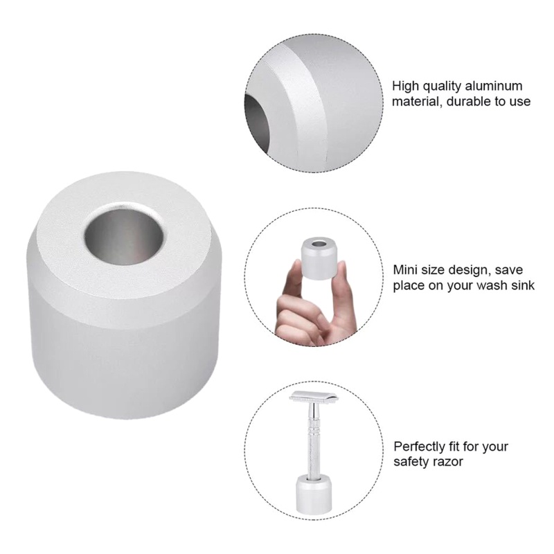 Giá Đỡ Dao Cạo Râu Hai Mặt An Toàn Tiện Dụng