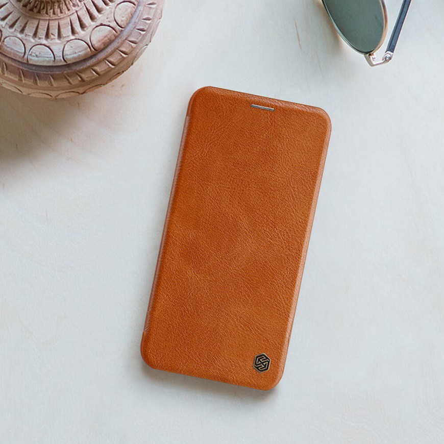 Bao da Nillkin QIN cho iPhone 12/13/14 /IP 11 Pro Max/X/XS có ngăn đựng thẻ