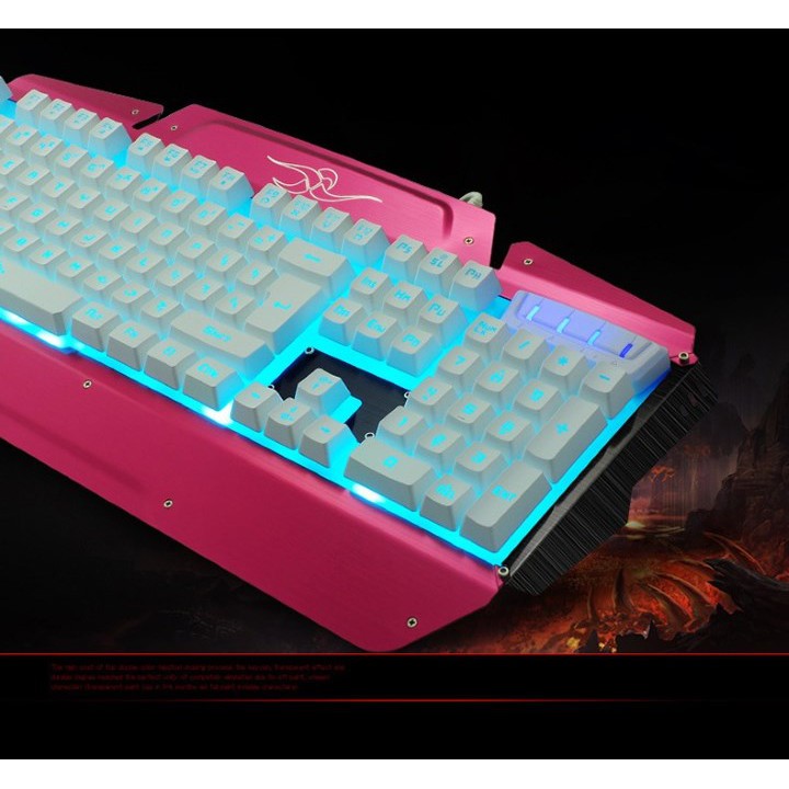 Bộ Bàn Phím Giả Cơ Và Chuột Gaming 2700 Tặng Kèm Ngay 1 Miếng Lót Chuột