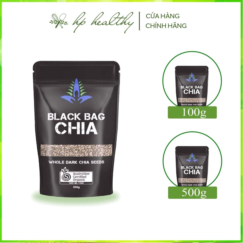 500G HẠT CHIA ÚC NHẬP KHẨU CHÍNH HÃNG HP HEALTHY