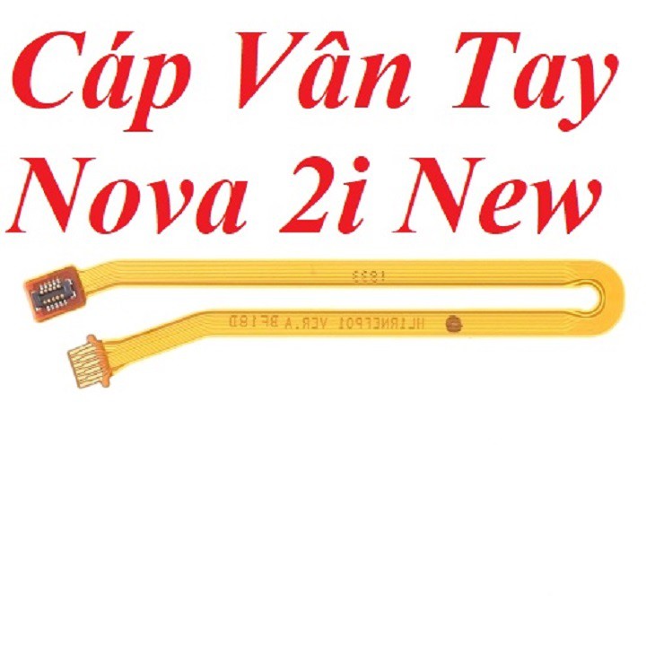 🌟 Cáp Linh Hoạt 🌟 Cảm Biến Vân Tay Mở Rộng Huawei Nova 2i Zin New